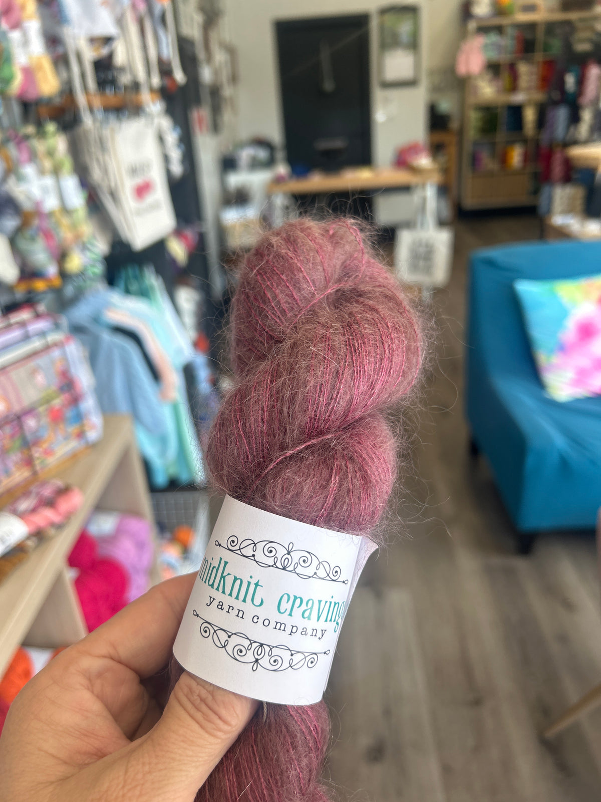 MidKnit Cravings Meringue Mohair