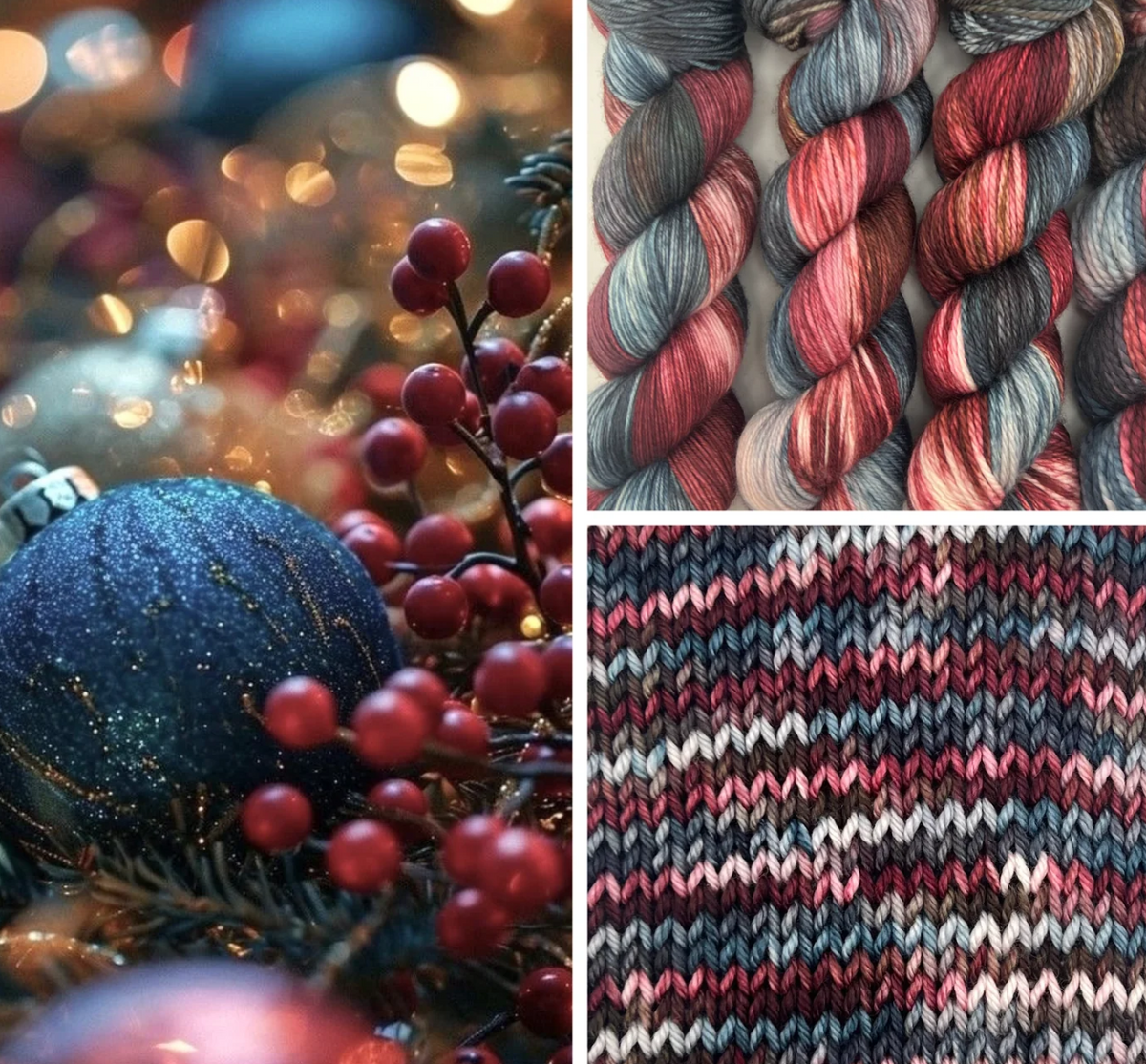 Arcane Fibreworks - Christmas Colourways