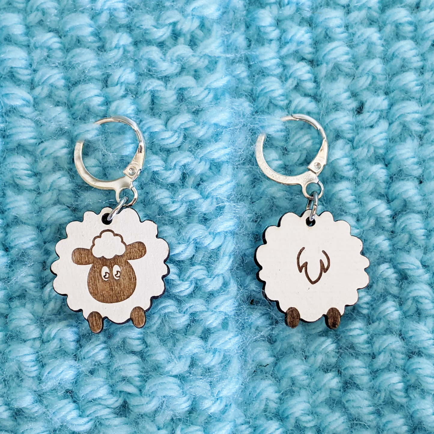 Silly Sheep RS/WS (Right/Wrong Side) Stitch Markers