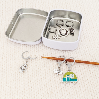 Go Camping Locking Stitch Markers