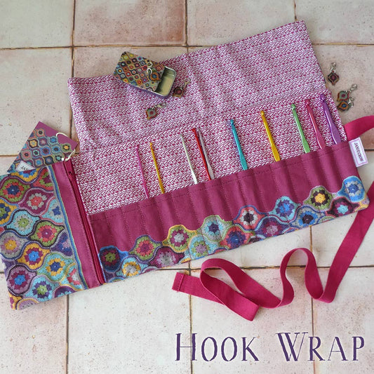 Mystical Lanterns Crochet Hook Wrap - Janie Crow
