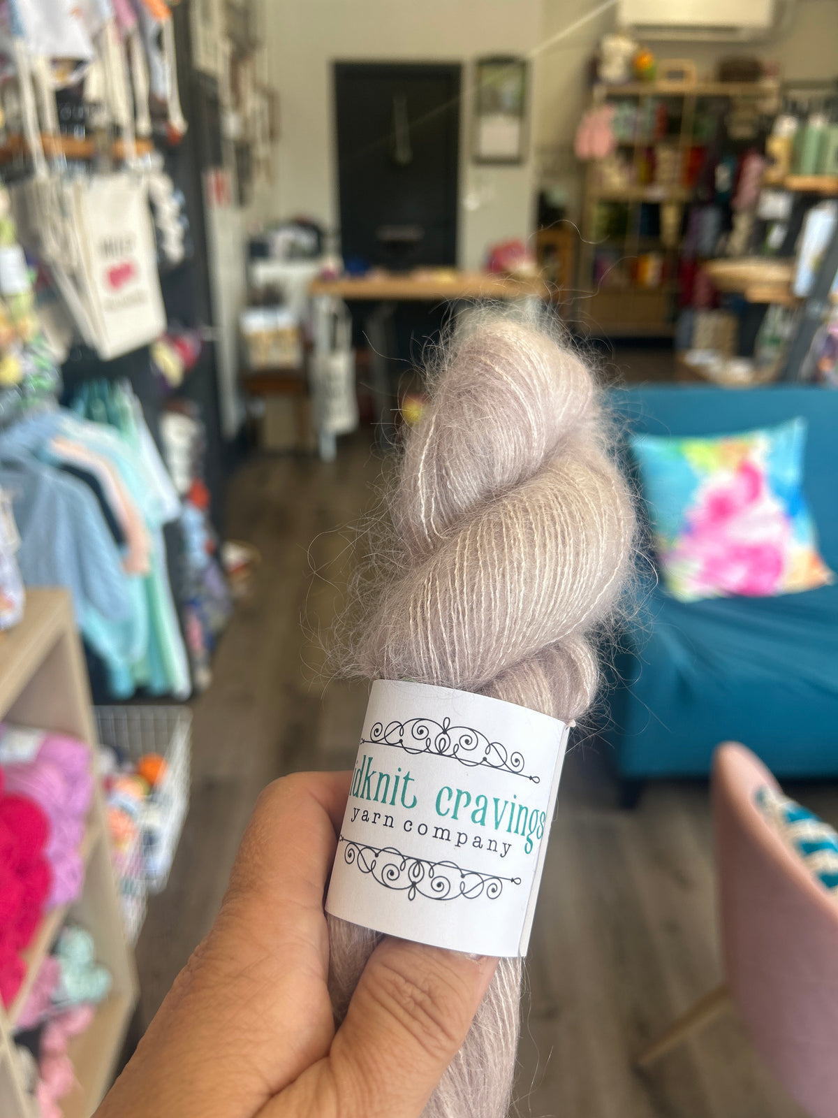 MidKnit Cravings Meringue Mohair