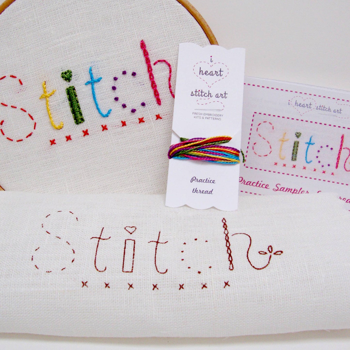 Flower Embroidery DIY Craft Kit