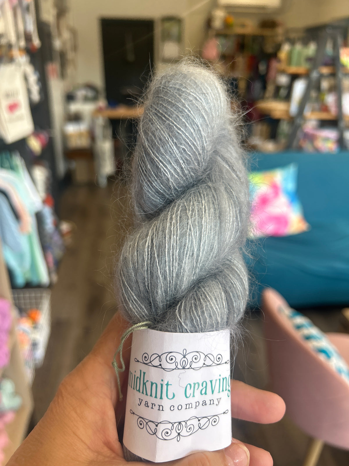 MidKnit Cravings Meringue Mohair