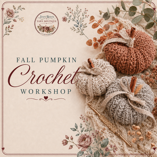 Crocheted Pumpkin Workshop - Clinton
