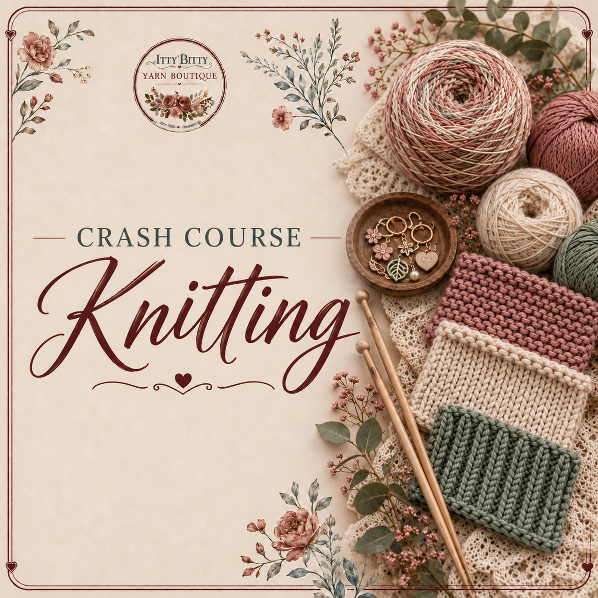 Crash Course Knitting - Clinton