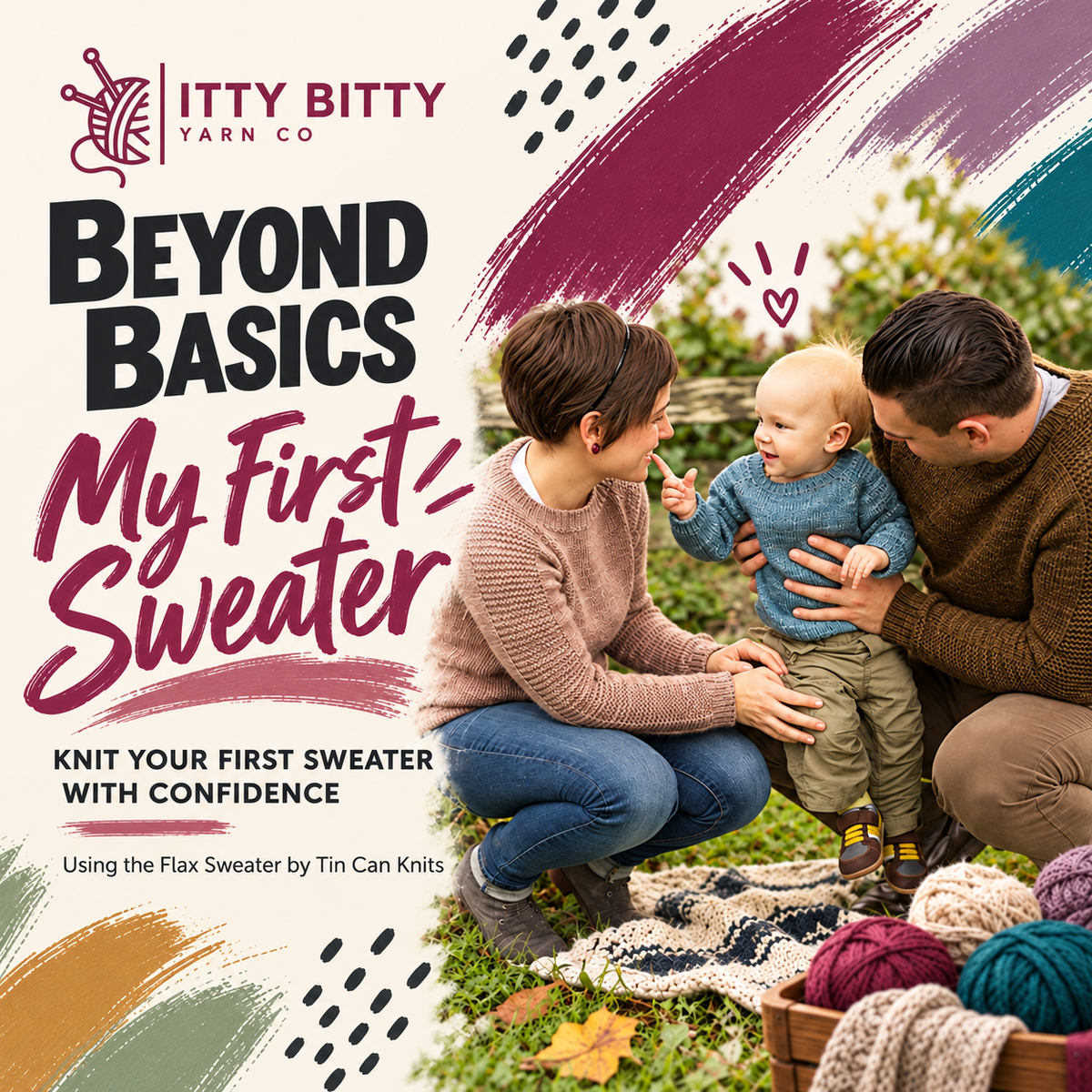 Beyond Basics - My First Sweater