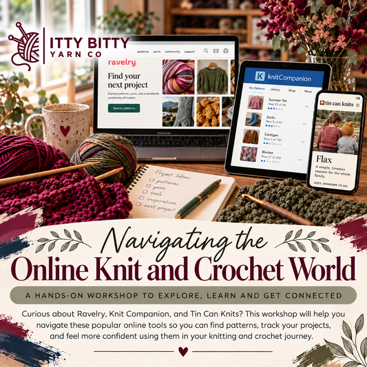 Navigating the Online Knit and Crochet World