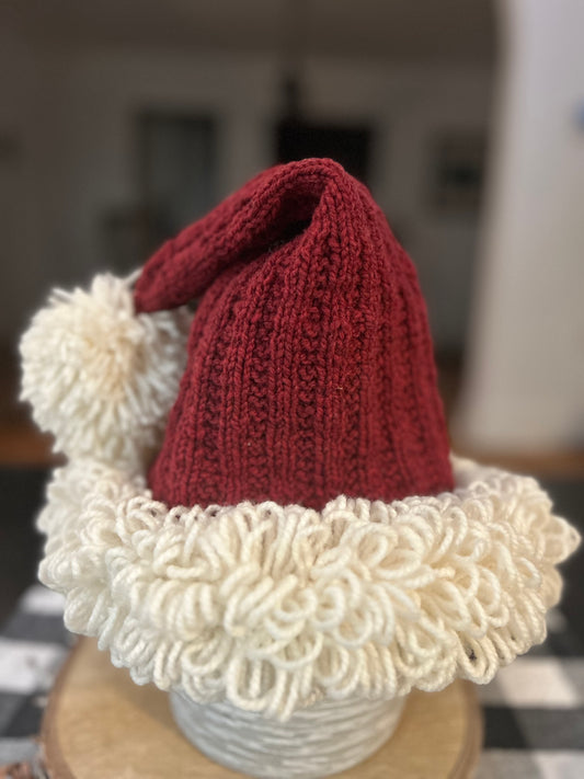 Loopy Vintage Santa Hat Kit