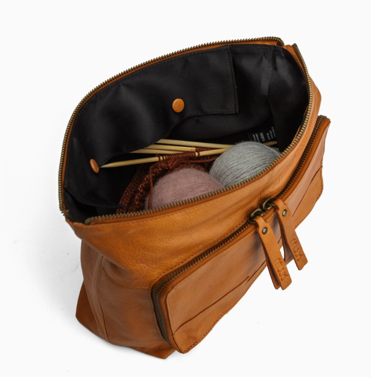 MUUD Jeanne Project Bag - Whiskey