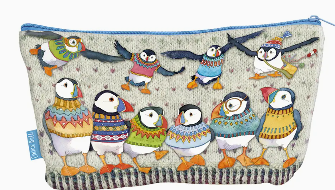 Emma Ball Zipped Pouches and Tote Bags