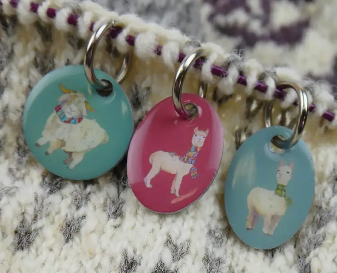 Emma Ball Stitch Markers