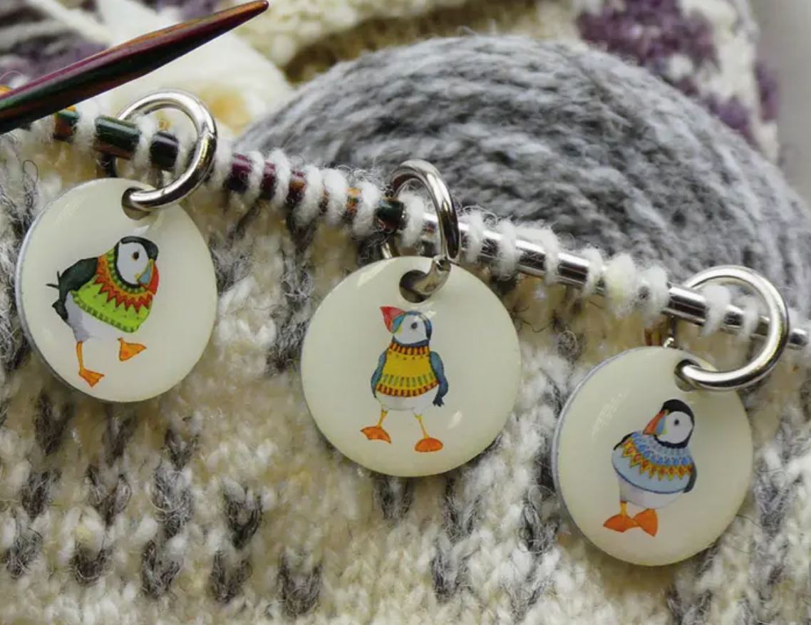 Emma Ball Stitch Markers