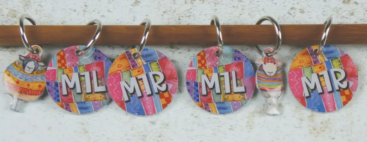 Emma Ball Stitch Markers