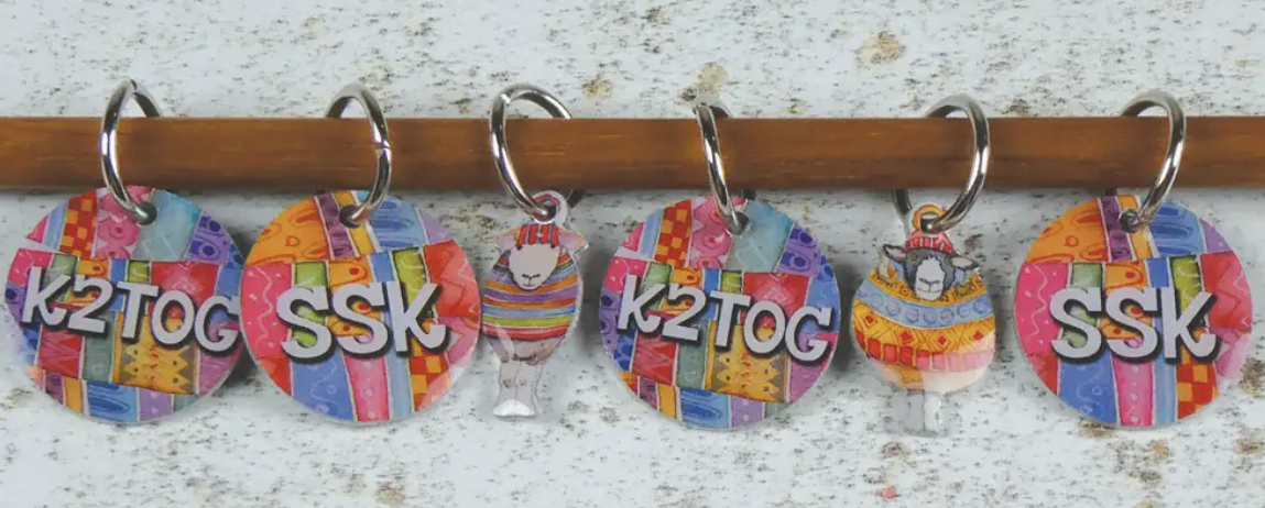 Emma Ball Stitch Markers