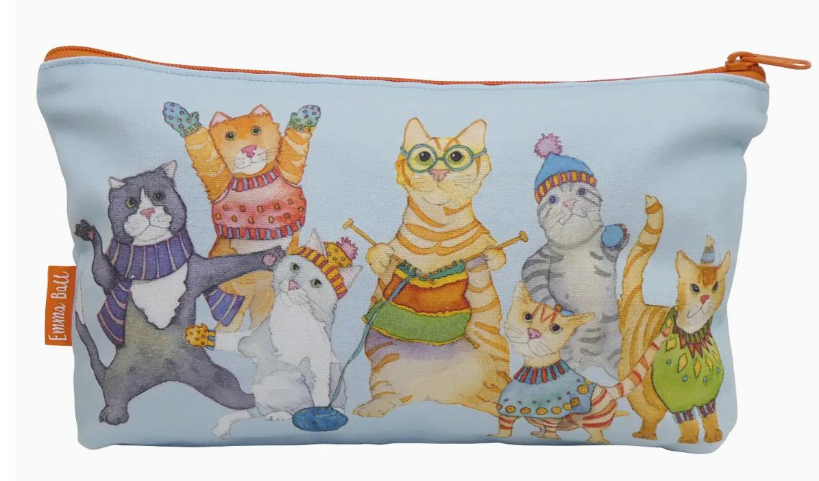 Emma Ball Zipped Pouches and Tote Bags
