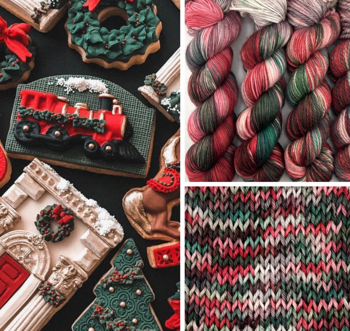Arcane Fibreworks - Christmas Colourways