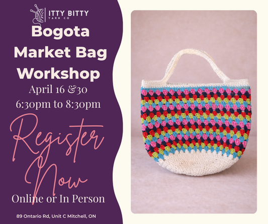 Bogota Market Bag Workshop - Crochet