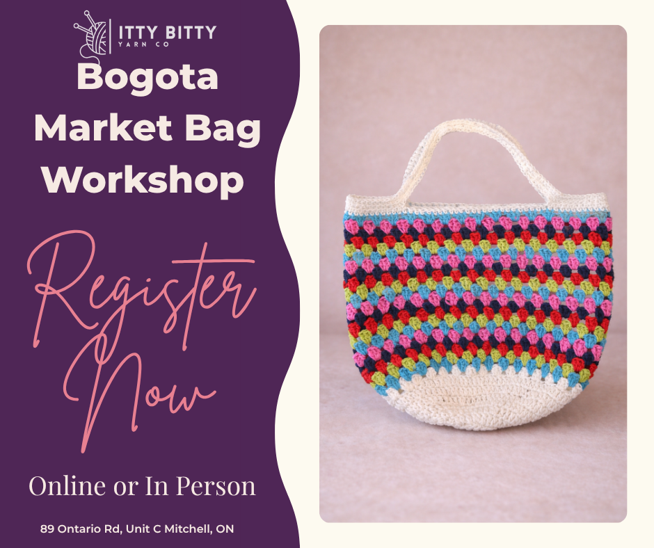 Bogota Market Bag Workshop - Crochet