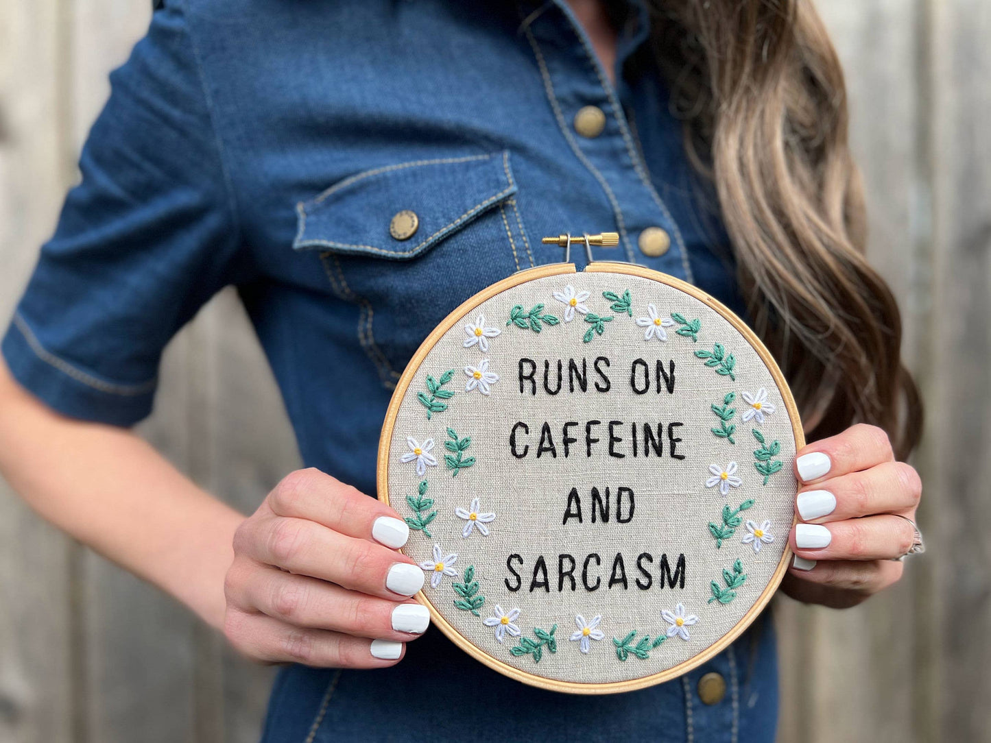 Runs On Caffeine & Sarcasm