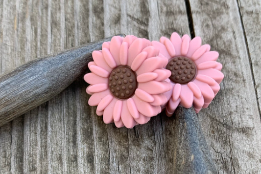 MP - Stitch Holder - Pink Daisy